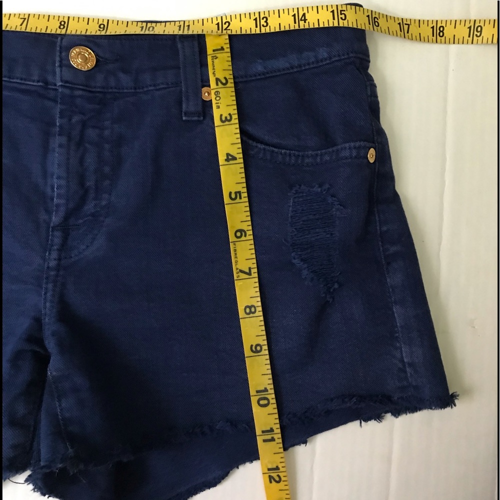 7 For All Mankind Denim Cutt Off - Picture 10 of 16